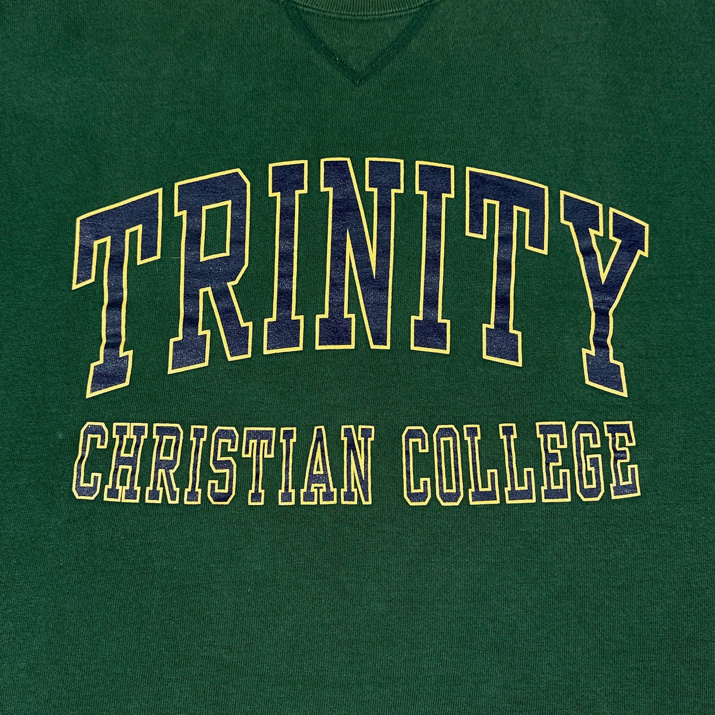 Vintage Trinity Christian College Sweatshirt Gribble