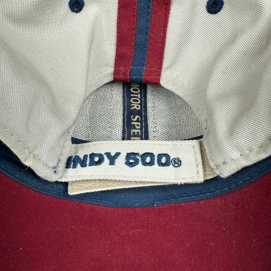 Vintage Racing Hat Indianapolis 500 Beige