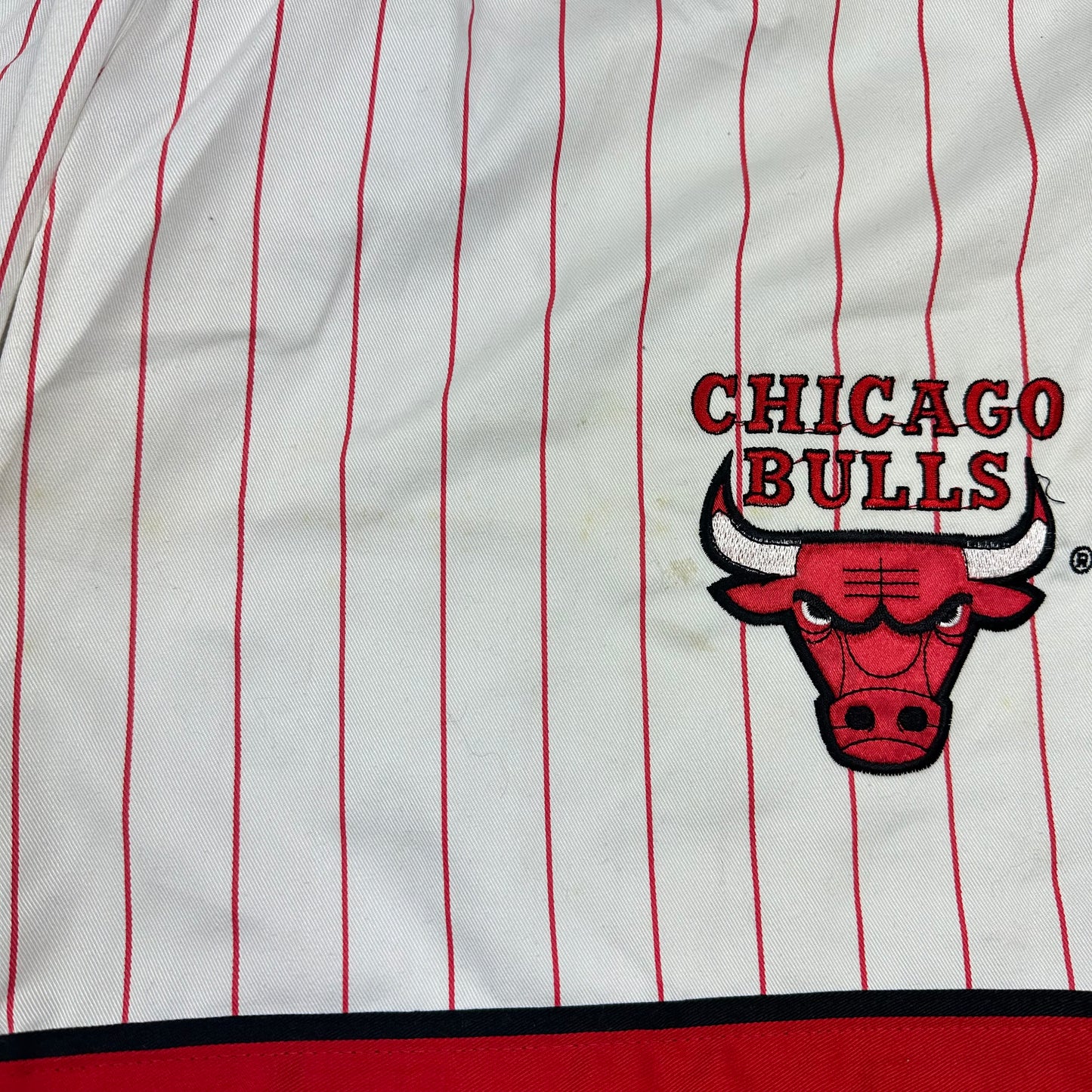 Vintage Chicago Bulls Pinstripe Starter Shorts