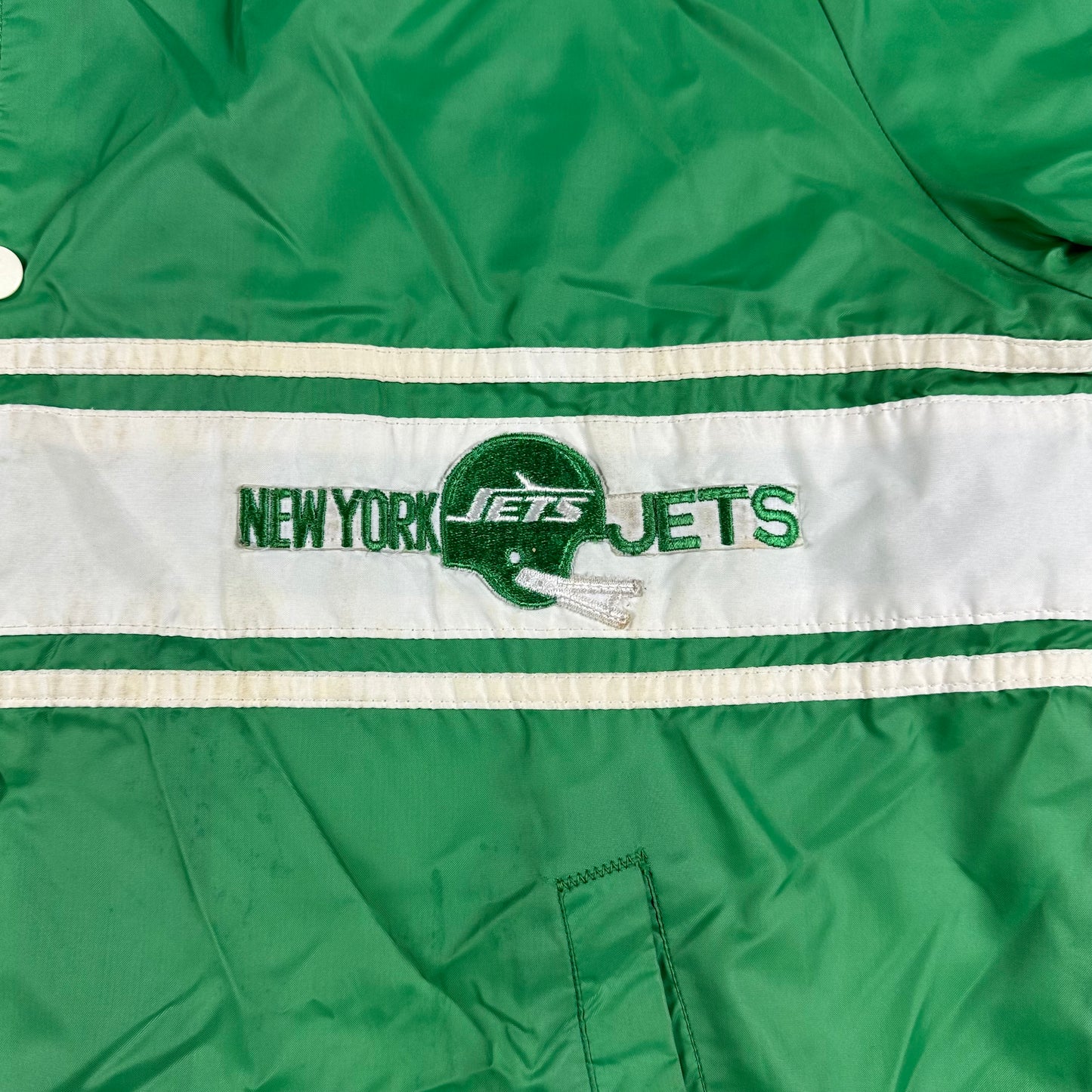 Vintage New York Jets Jacket Stahl-Urban Windbreaker