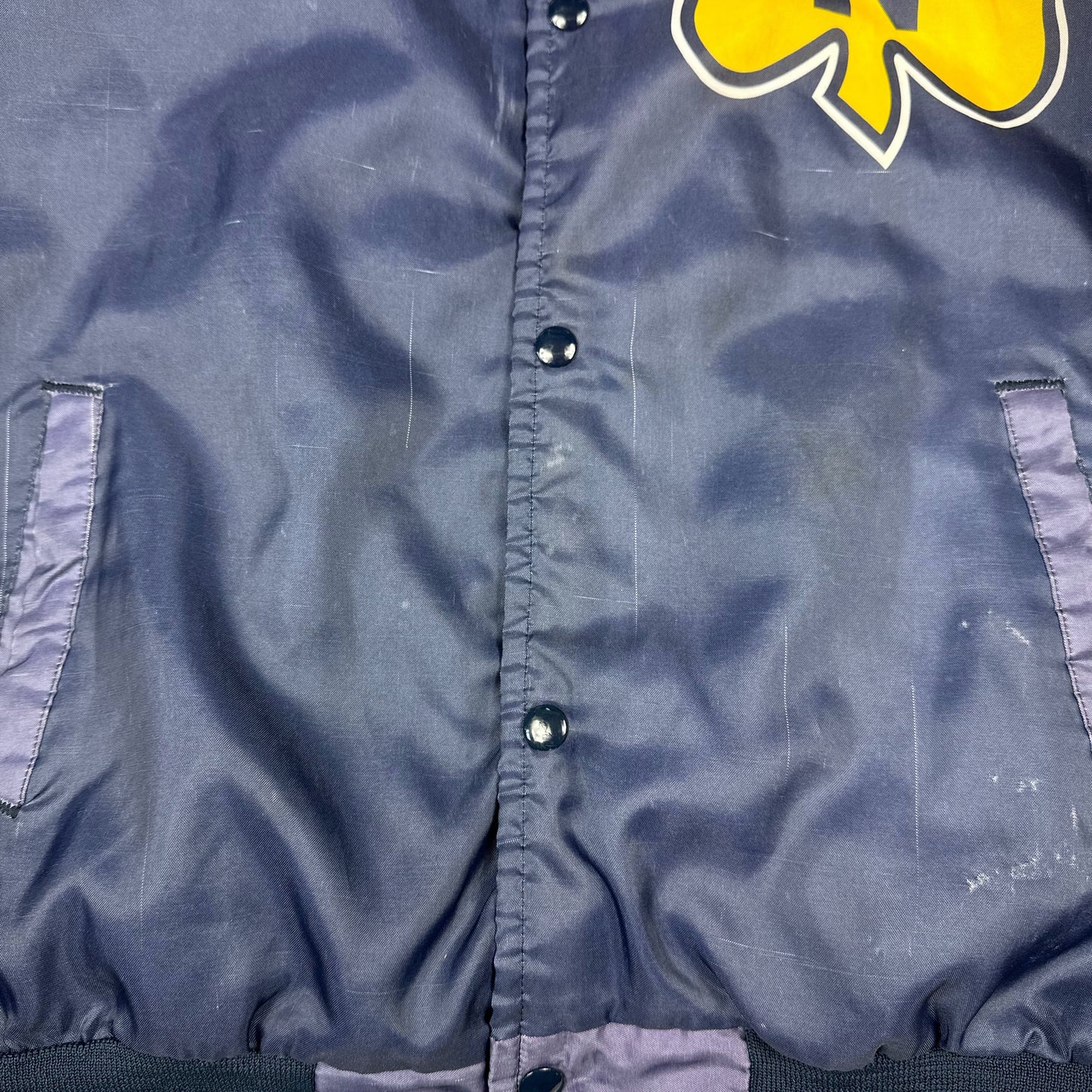 Vintage Notre Dame University Chalkline Jacket