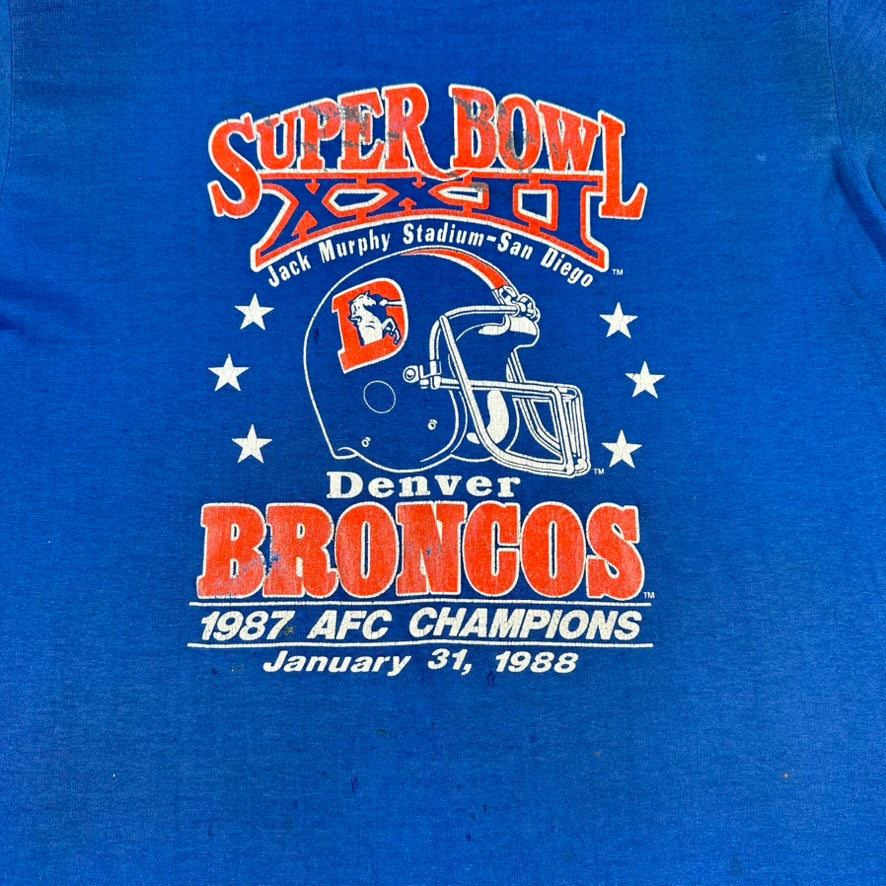 Vintage Denver Broncos Shirt Super Bowl 1987