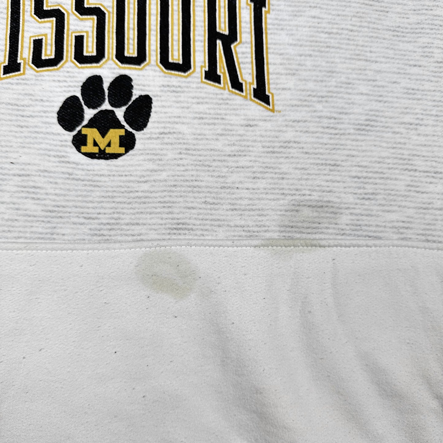 Vintage University of Missouri Gray Gear Sweatshirt