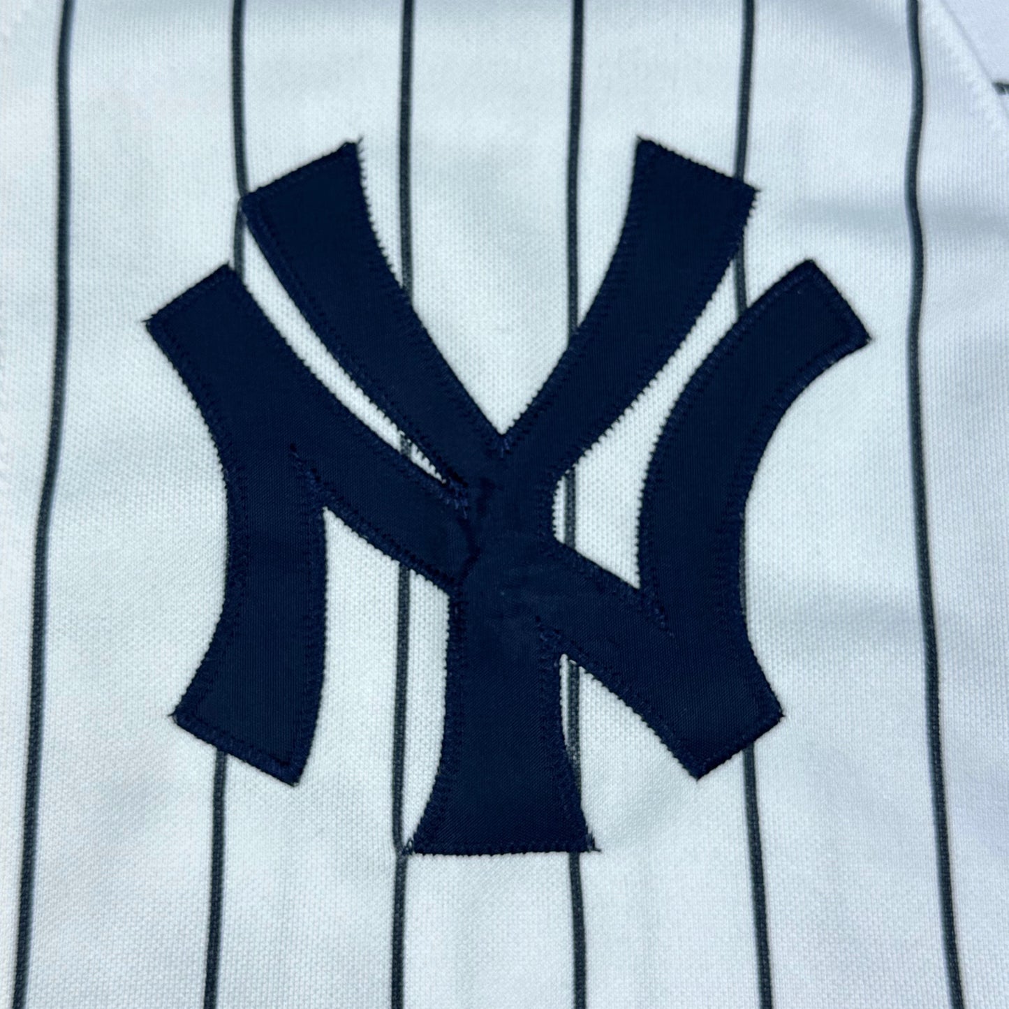 Vintage Jason Giambi New York Yankees Russell Athletic Pinstripe Youth Jersey