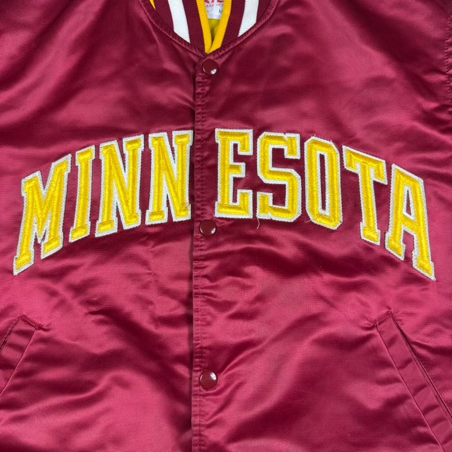 Vintage University of Minnesota Jacket Starter Satin