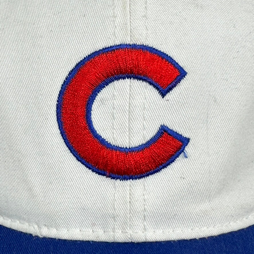 Vintage Chicago Cubs Hat White Snapback