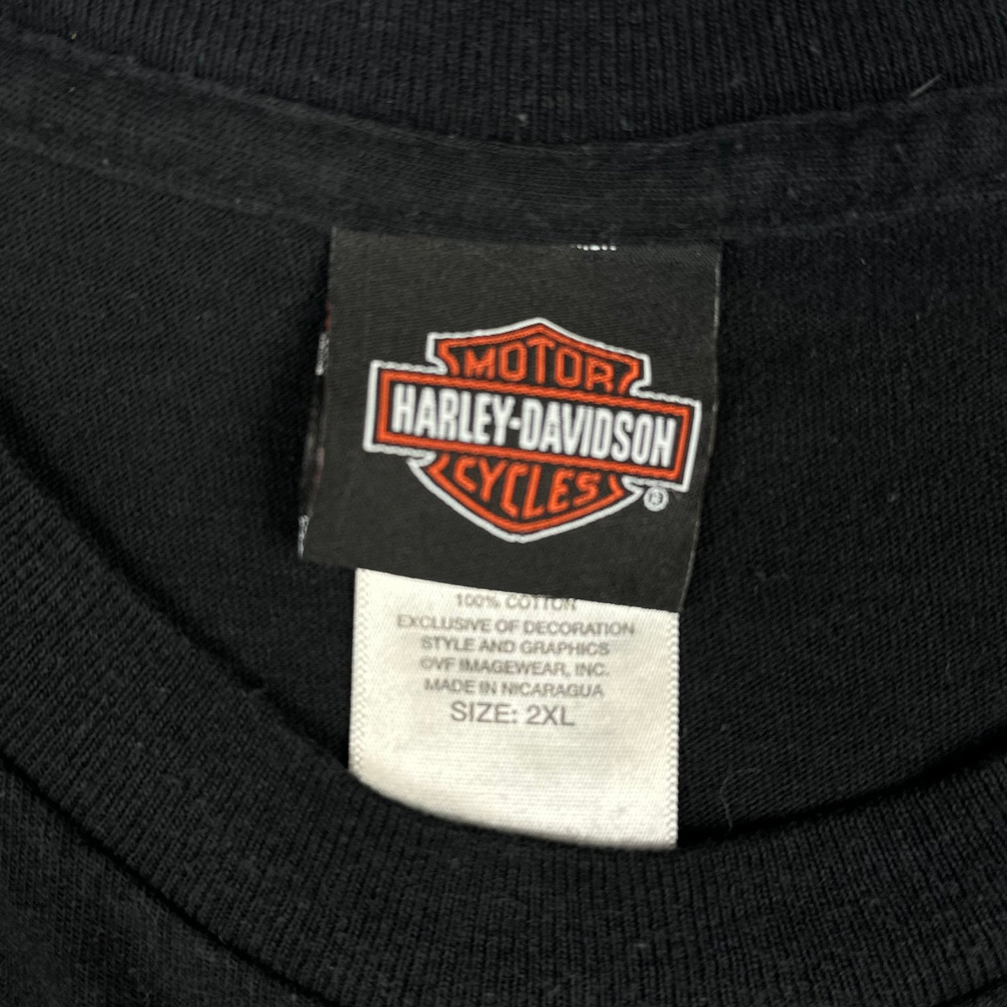 Harley Davidson Motorcycles 2017 Dalton Georgia Black Tee