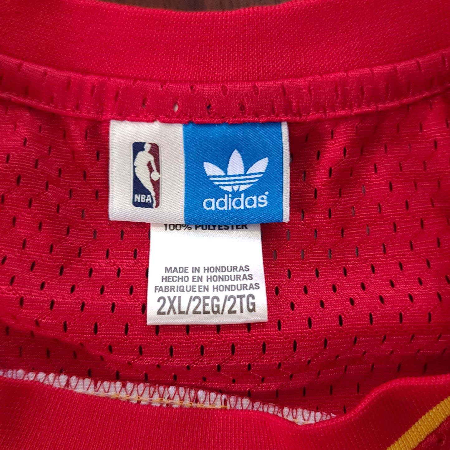 Dominique Wilkins #21 Red Atlanta Hawks adidas Basketball Jersey