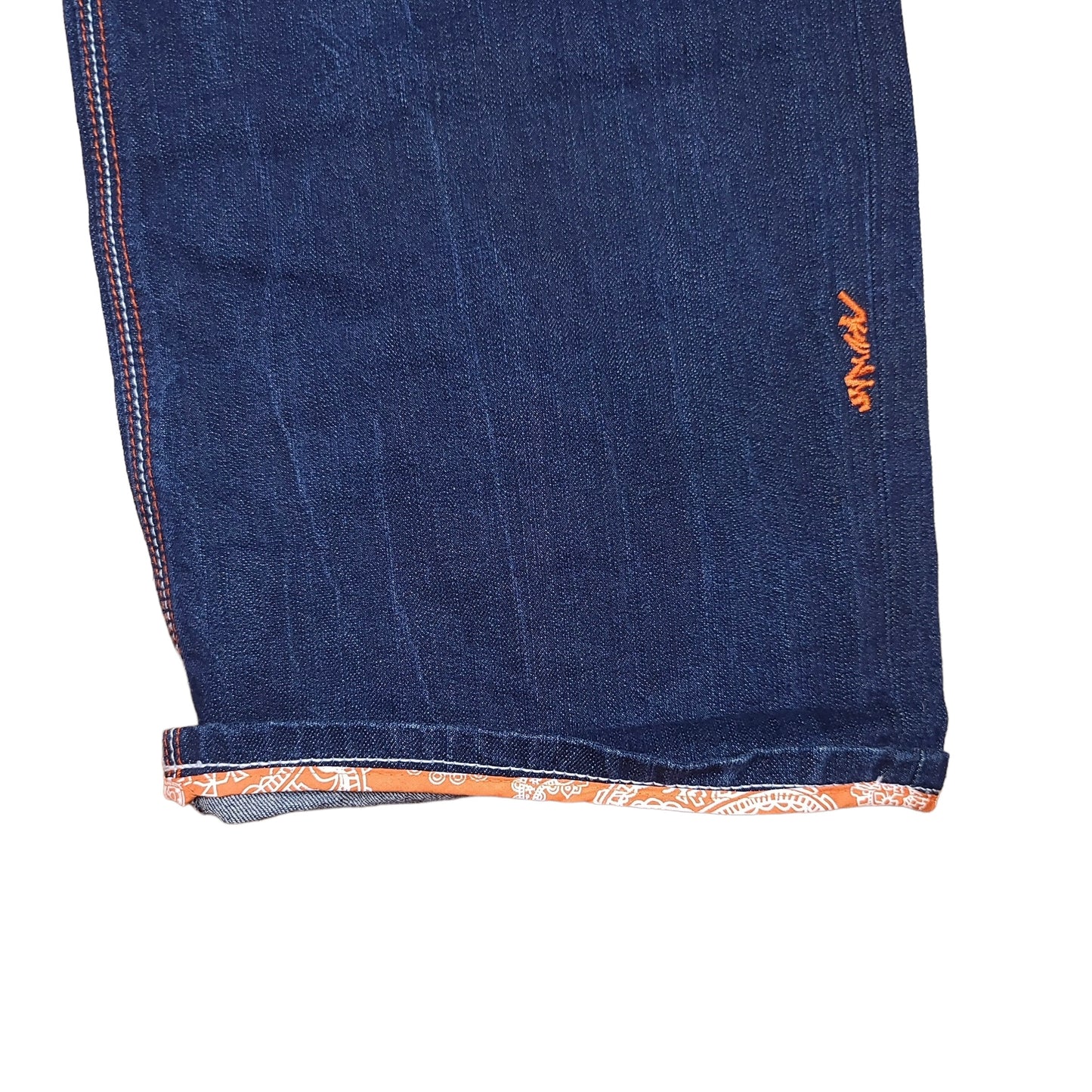 Vintage Y2K Orange Bandana Coogi Denim Pants