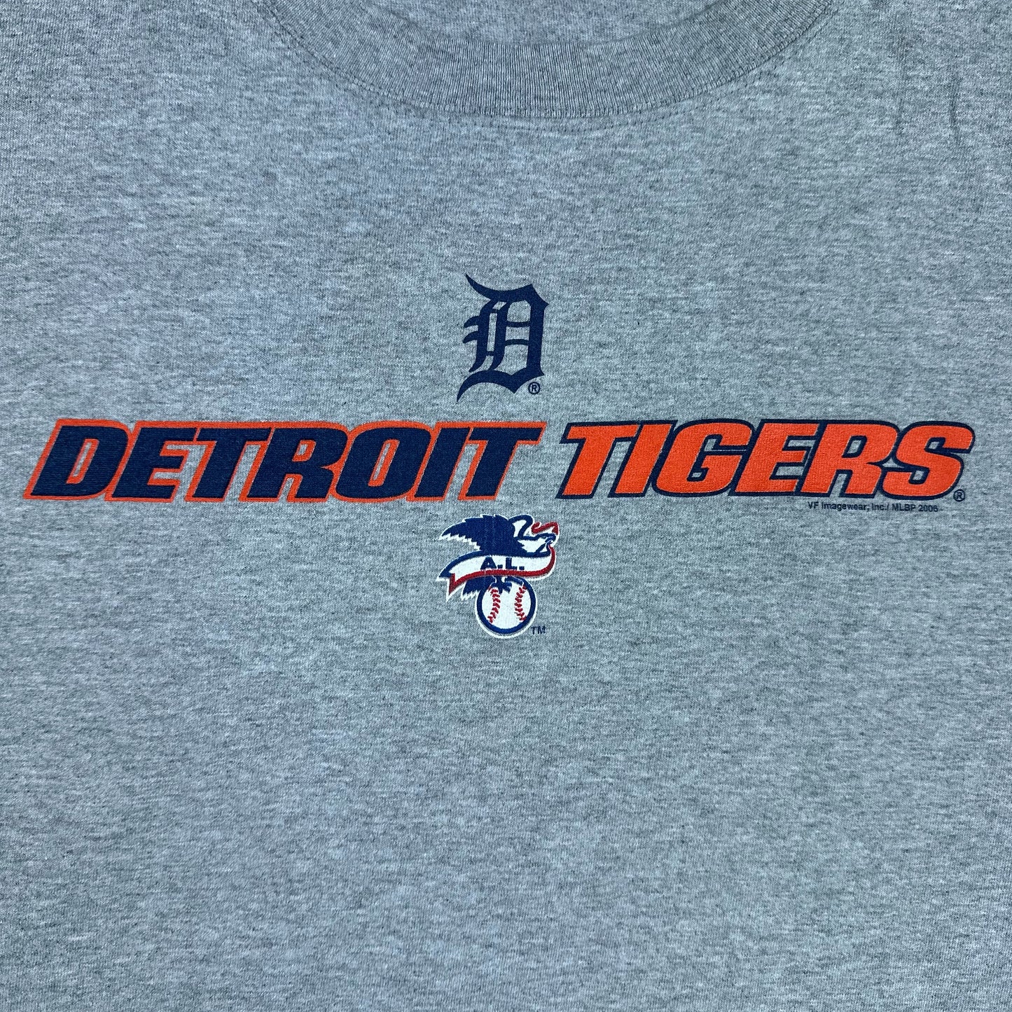 Vintage Detroit Tigers Baseball Gray Tee