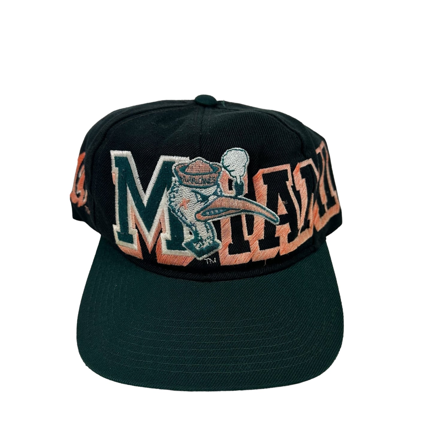 Vintage University of Miami Hurricanes Snap Back Hat