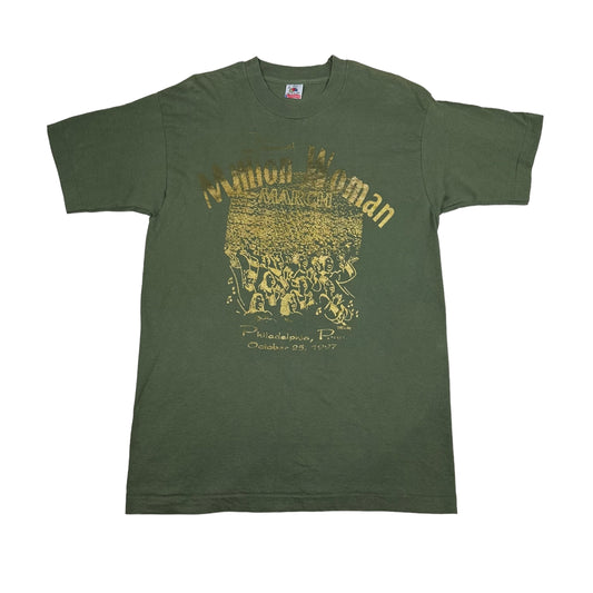 Vintage MIllion Woman March Green Tee