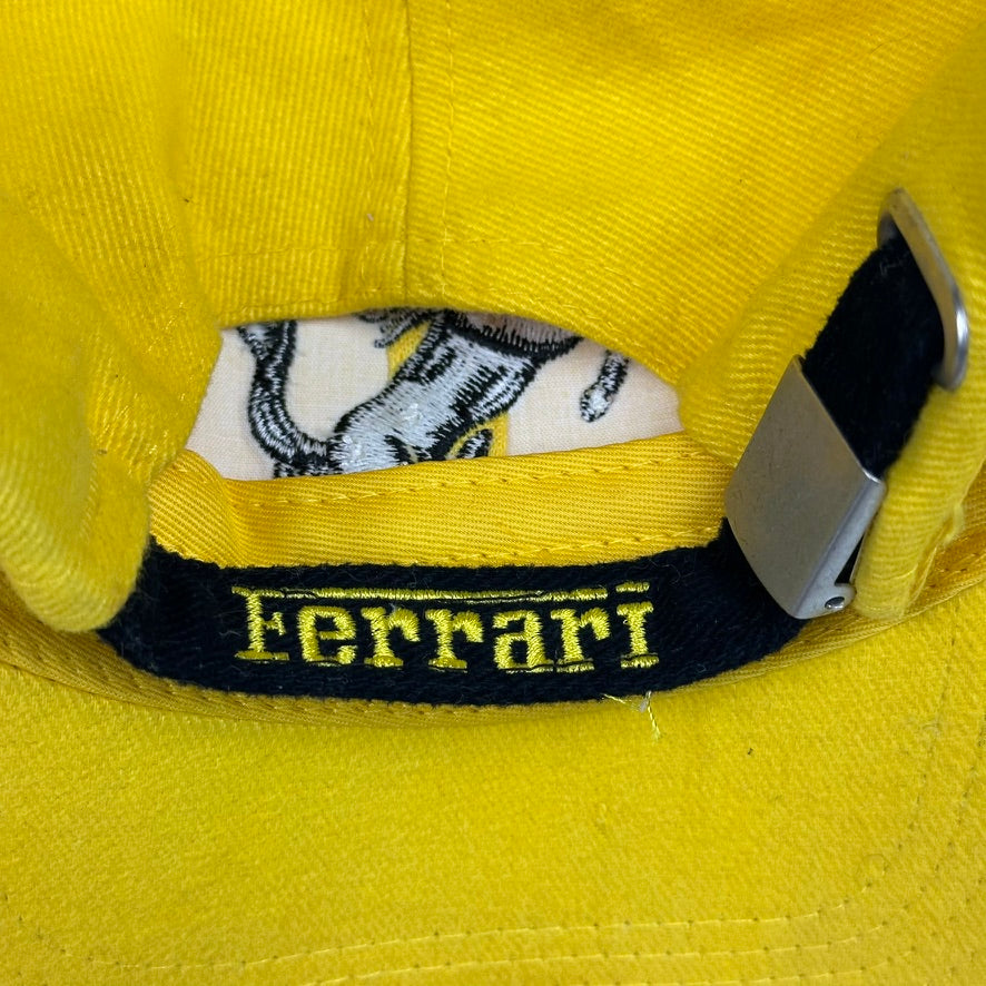 Ferarri Hat Yellow Strapback