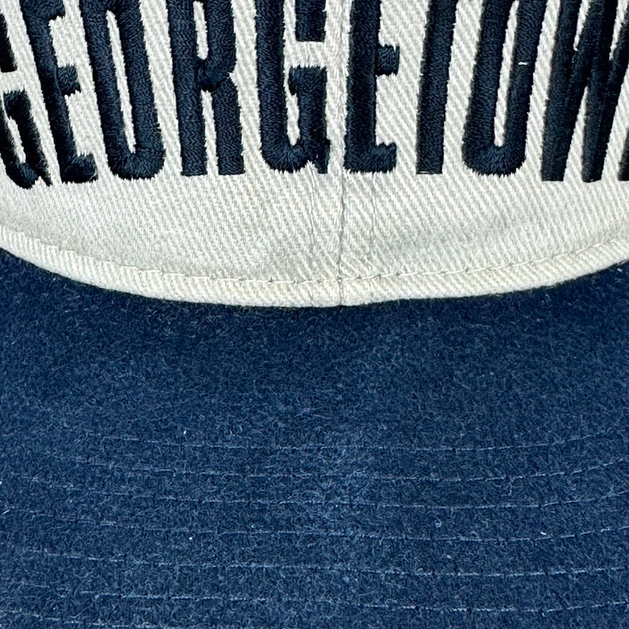 Vintage Georgetown University Hat Nike Hook & Loop Back