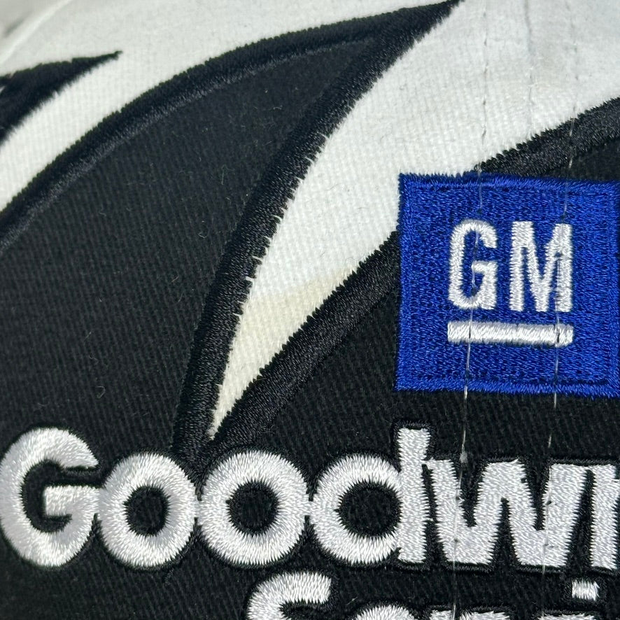 Vintage Goodwrench Service Hat Sharktooth Hook & Loop