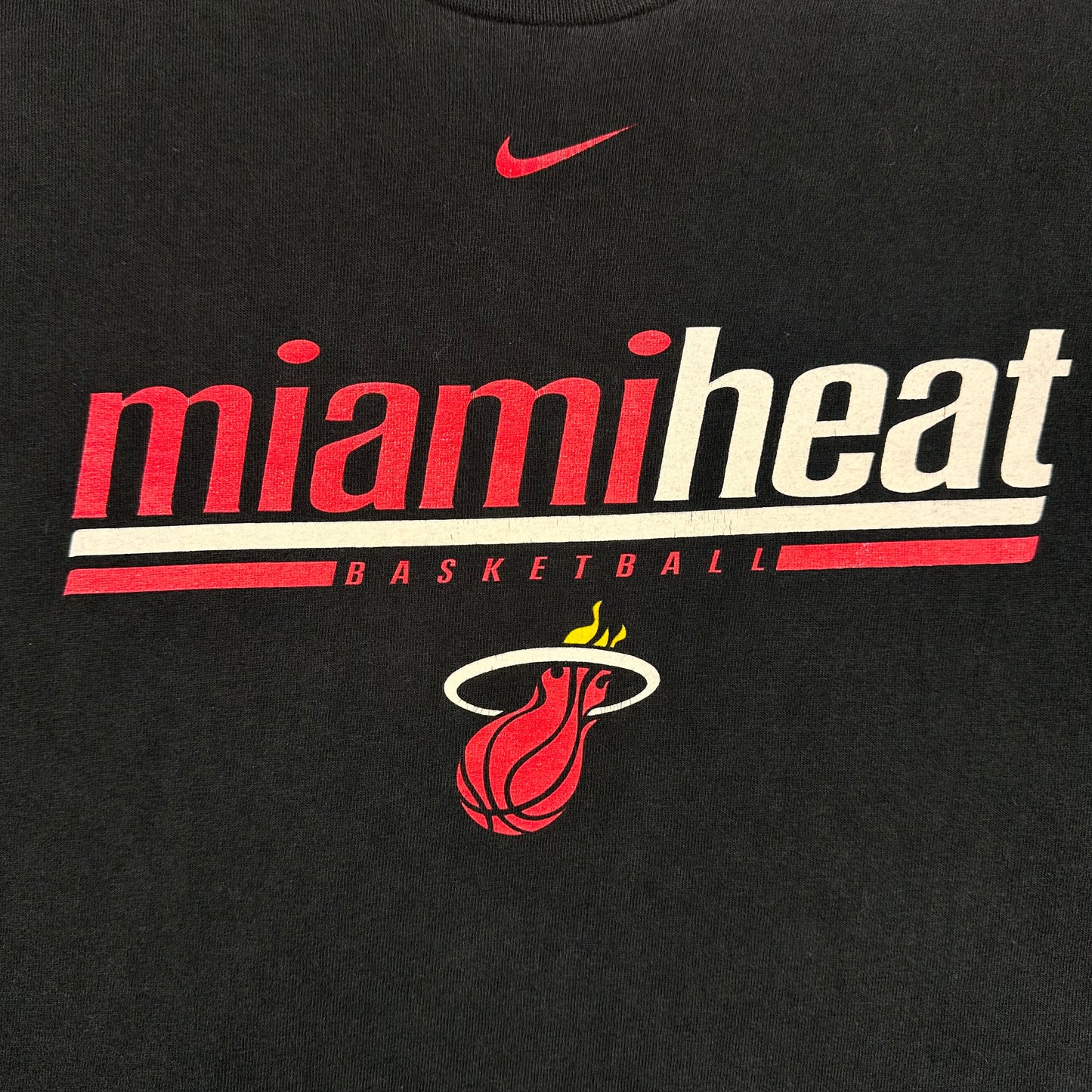 Miami Heat Nike Black Tee