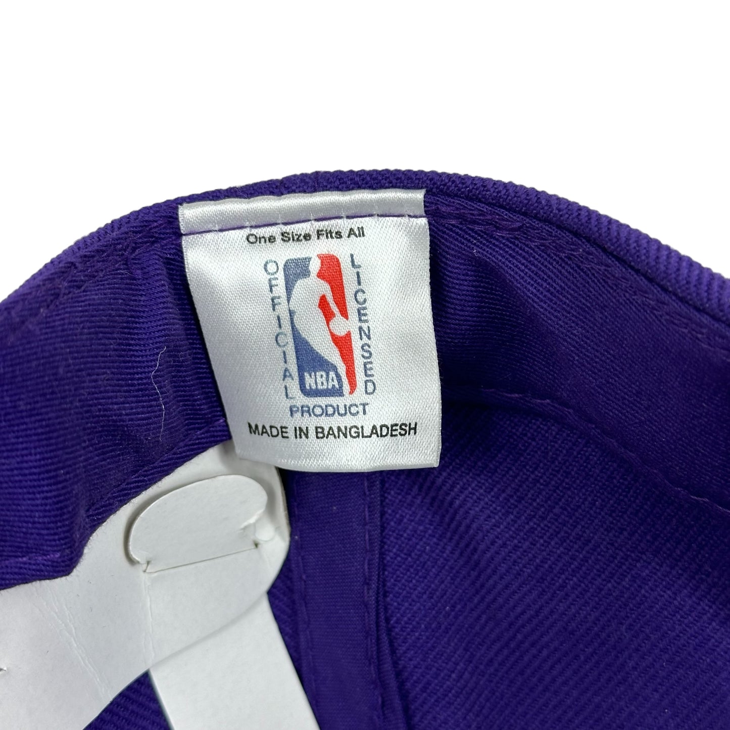 Vintage Los Angeles Lakers NBA Purple Puma Snap Back Hat