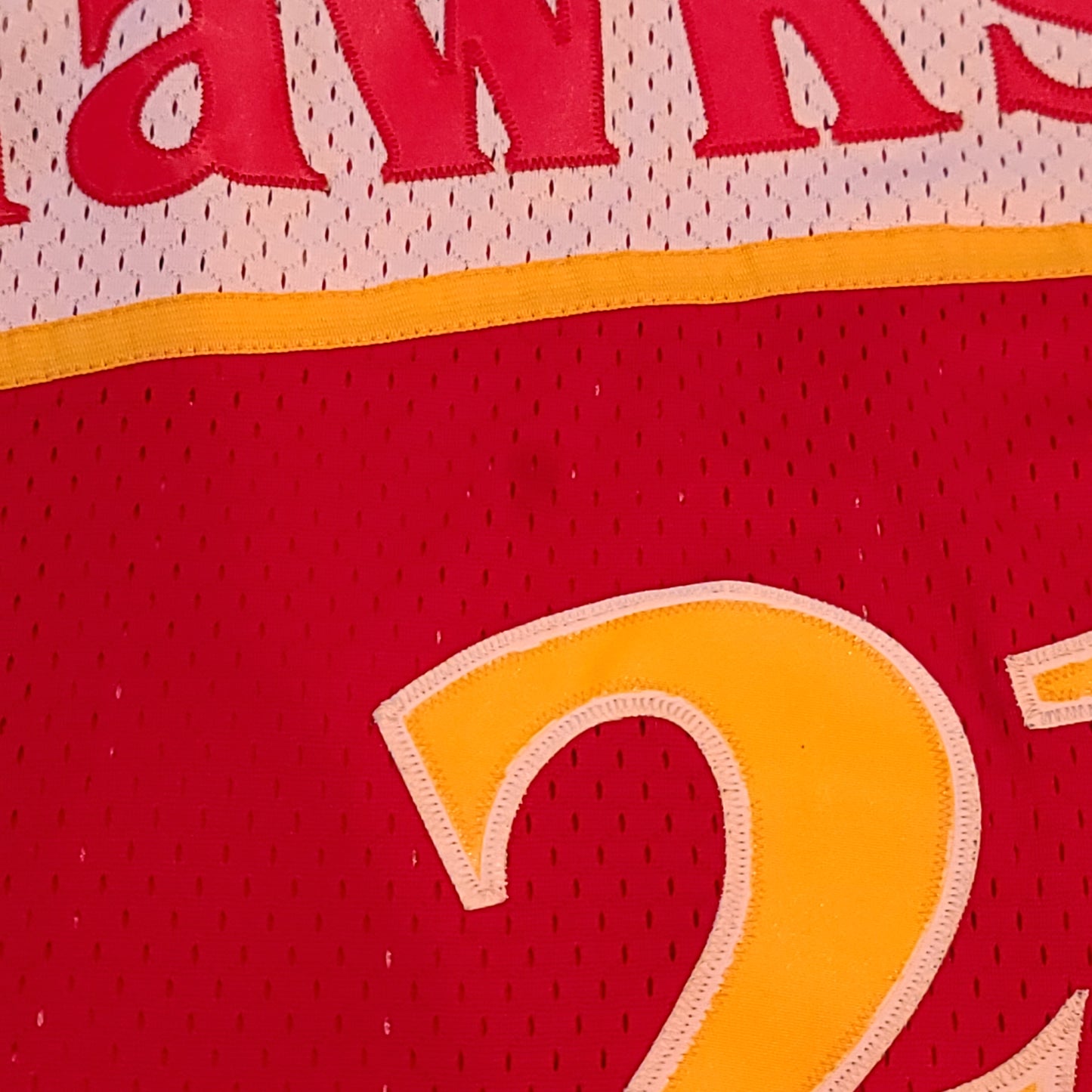 Dominique Wilkins #21 Red Atlanta Hawks adidas Basketball Jersey