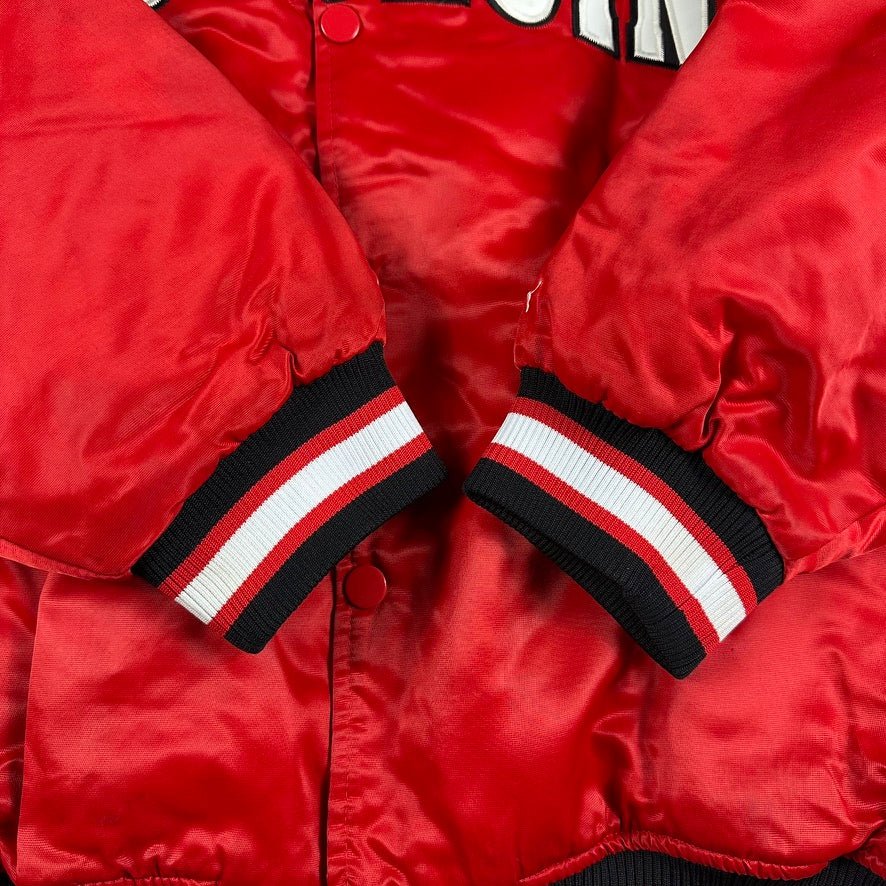 Vintage Universtiy of Wisconsin Jacket Badgers Satin Puma