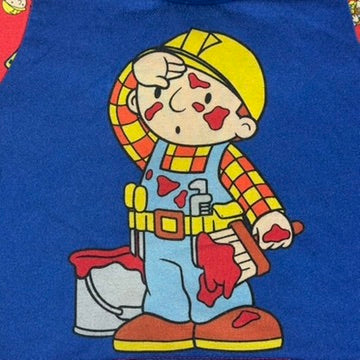 Vintage Bob The Builder Shirt Wormser Toddler