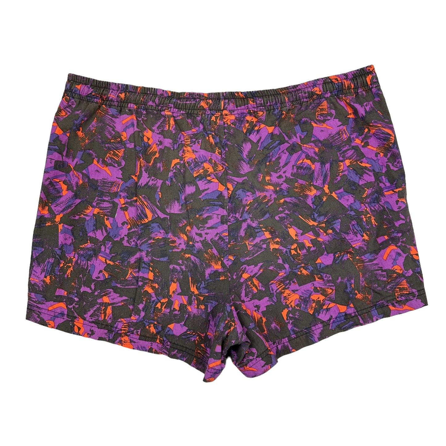 Vintage Nike Pink Purple Orange Abstract Nylon Shorts