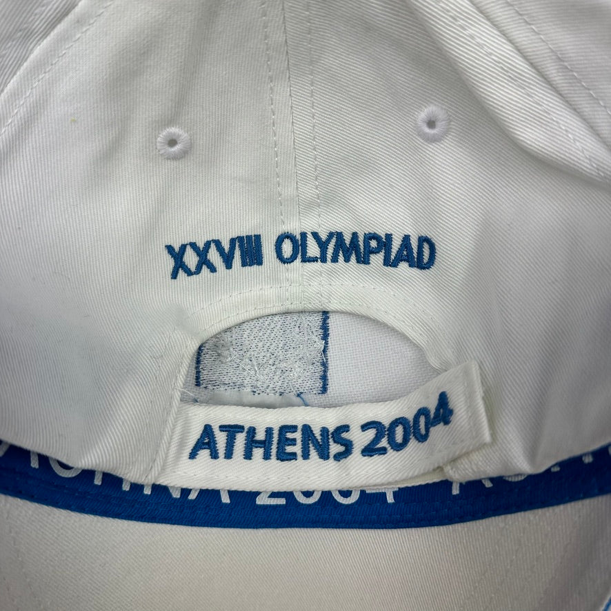 Vintage Olmpics Hat Greece 2004 Hook & Loop