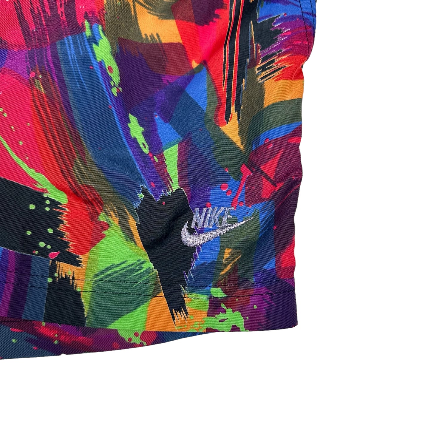 Vintage Nike Rainbow Abstract Nylon Shorts