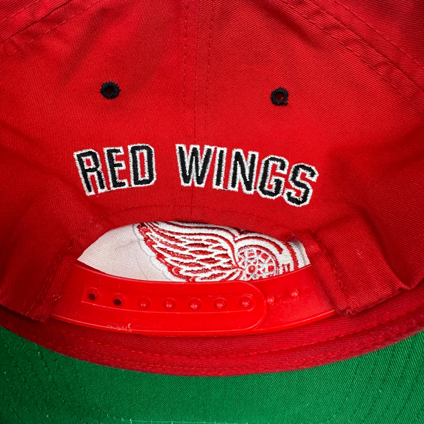 Vintage Detroit Red Wings Snap Back Hat