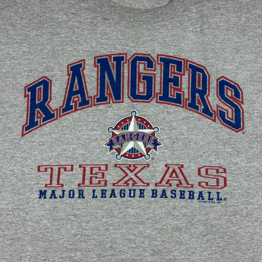 Vintage Texas Rangers Shirt Nutmeg Cut Off