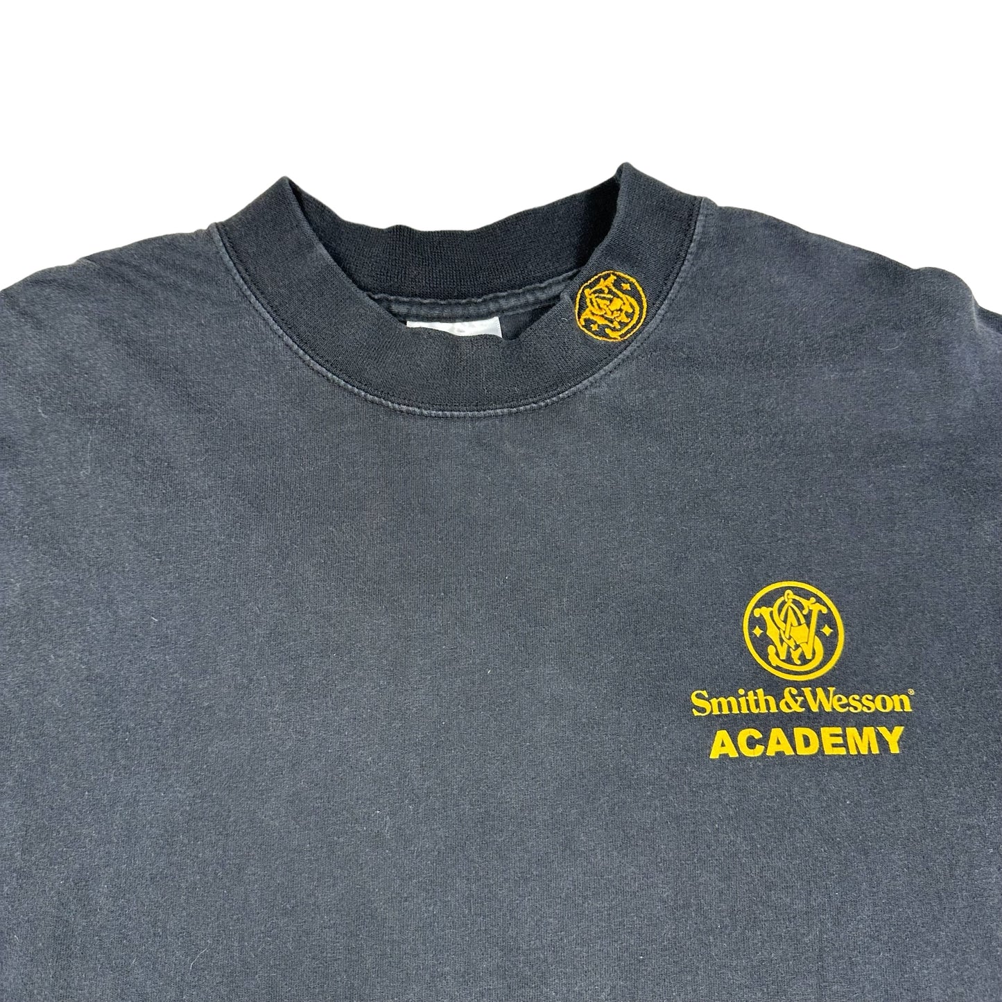 Smith & Wesson Academy Black Long Sleeve Tee