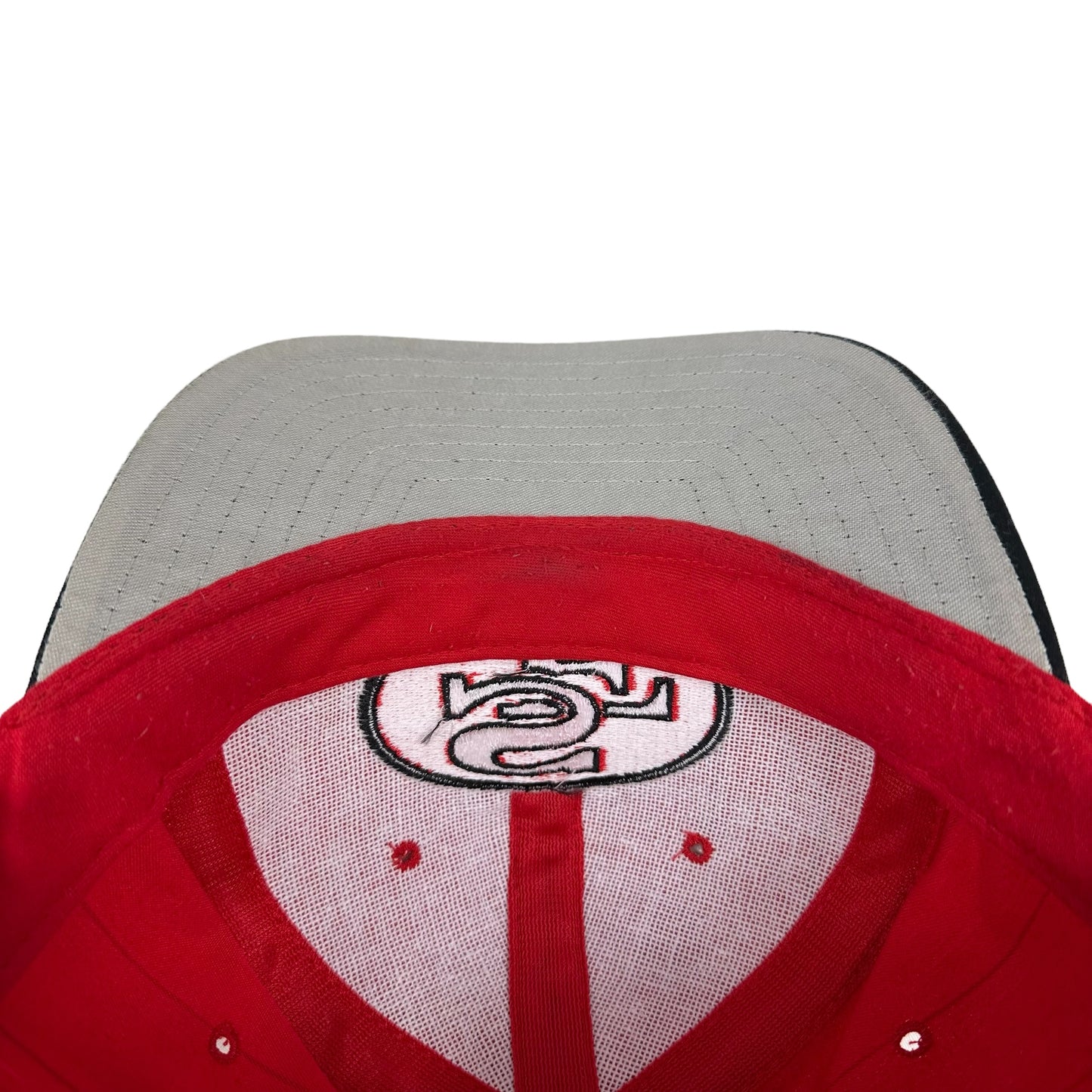 Vintage San Francisco 49ers Red Pinstripe Hat