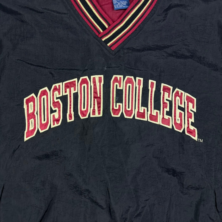 Vintage Boston College Jacket Champion Pullover Windbreaker