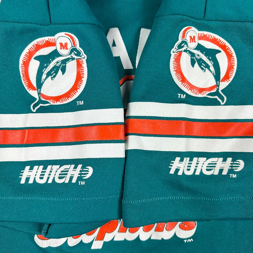 Vintage Miami Dolphins Jersey Shirt Hutch Youth