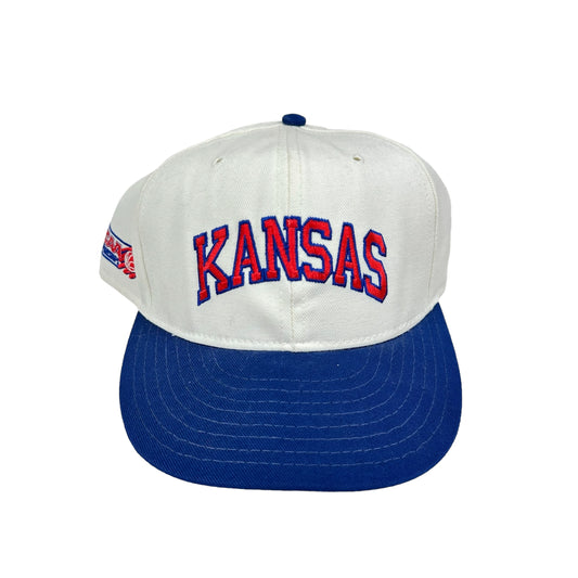 Vintage University of Kansas NCAA Championships Snap Back Hat