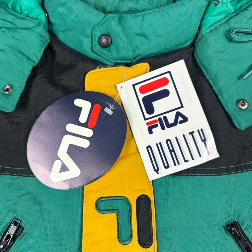 Vintage Fila Jacket Puffer Winter Parka