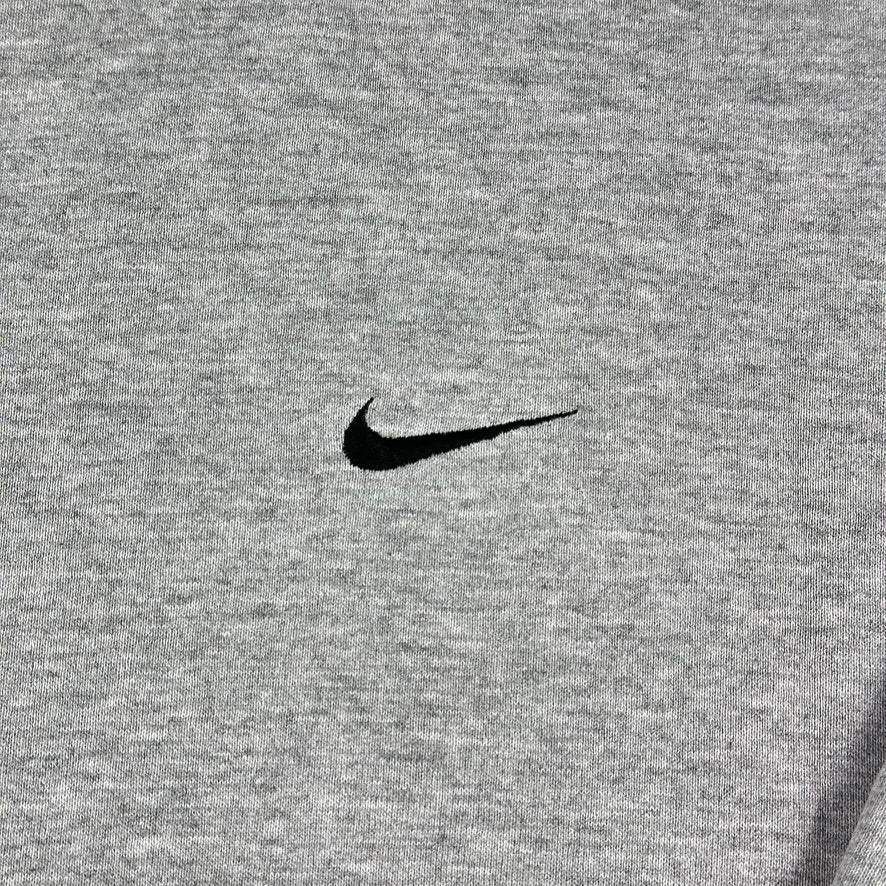 Vintage Nike Sweatshirt 90's Mini Swoosh Gray