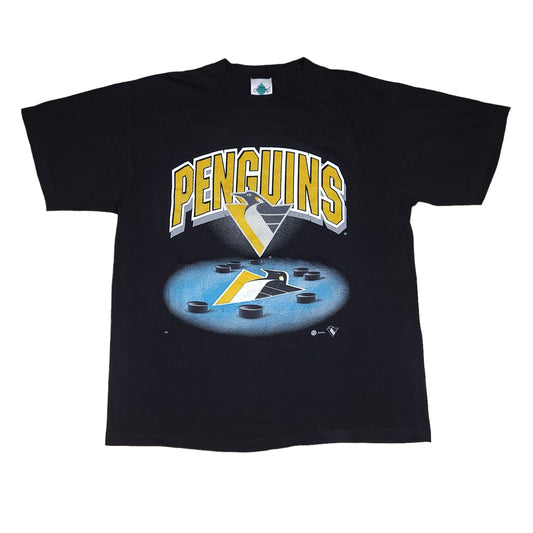 Vintage Pittsburgh Penguins Black NHL Tee