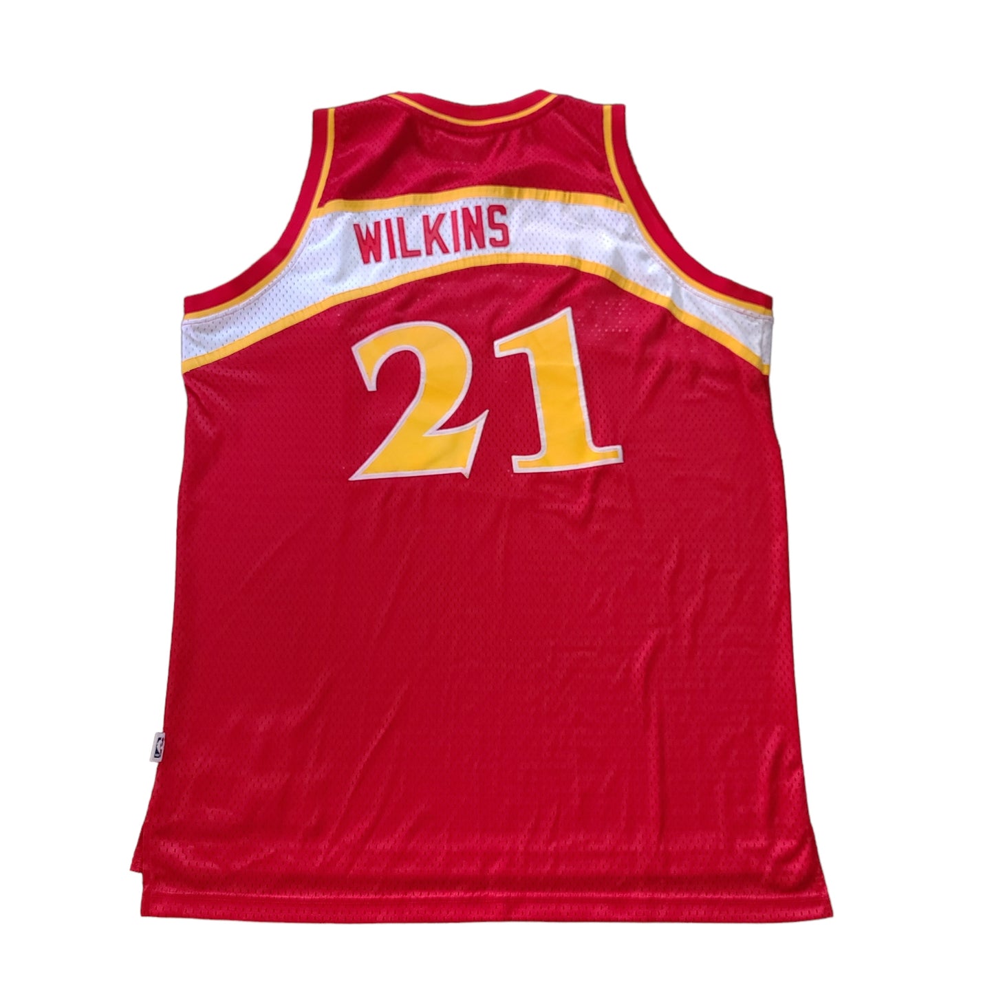 Dominique Wilkins #21 Red Atlanta Hawks adidas Basketball Jersey