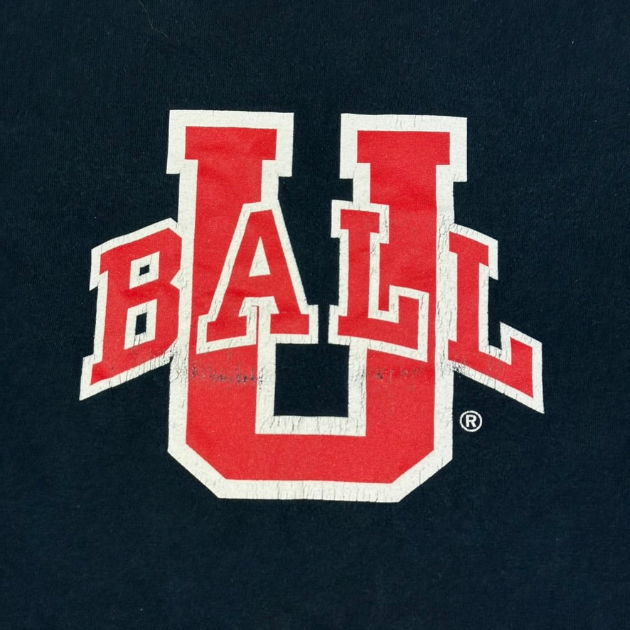 Vintage Ball State University Shirt Long Sleeve