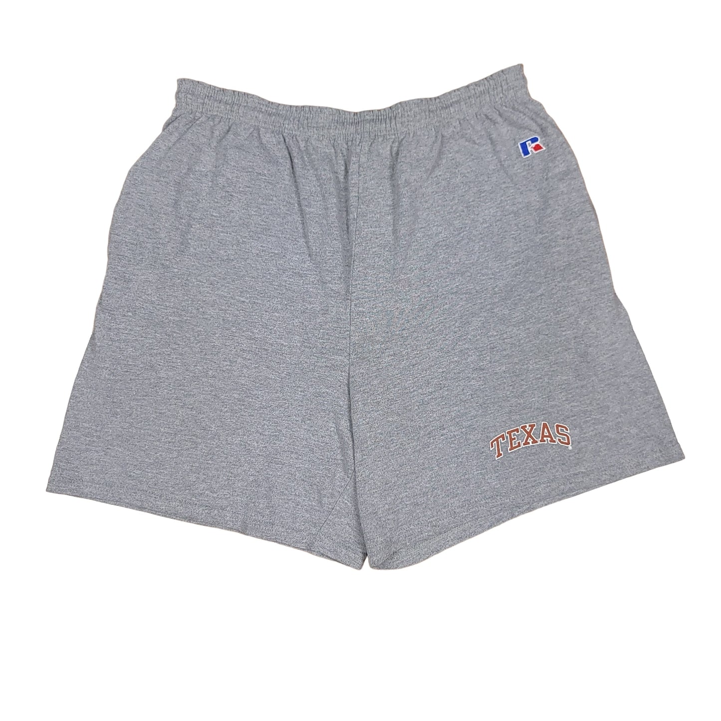 Vintage University of Texas Longhorns Gray Russell Athletics Cotton Shorts