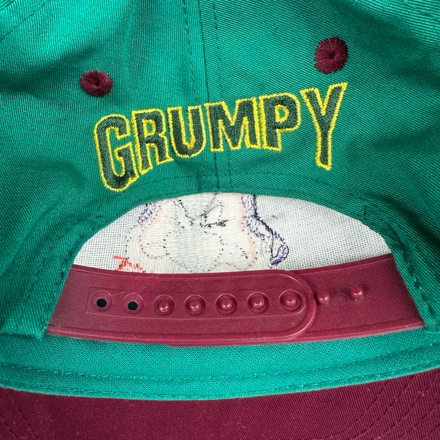 Vintage Disney Hat Grumpy Snapback