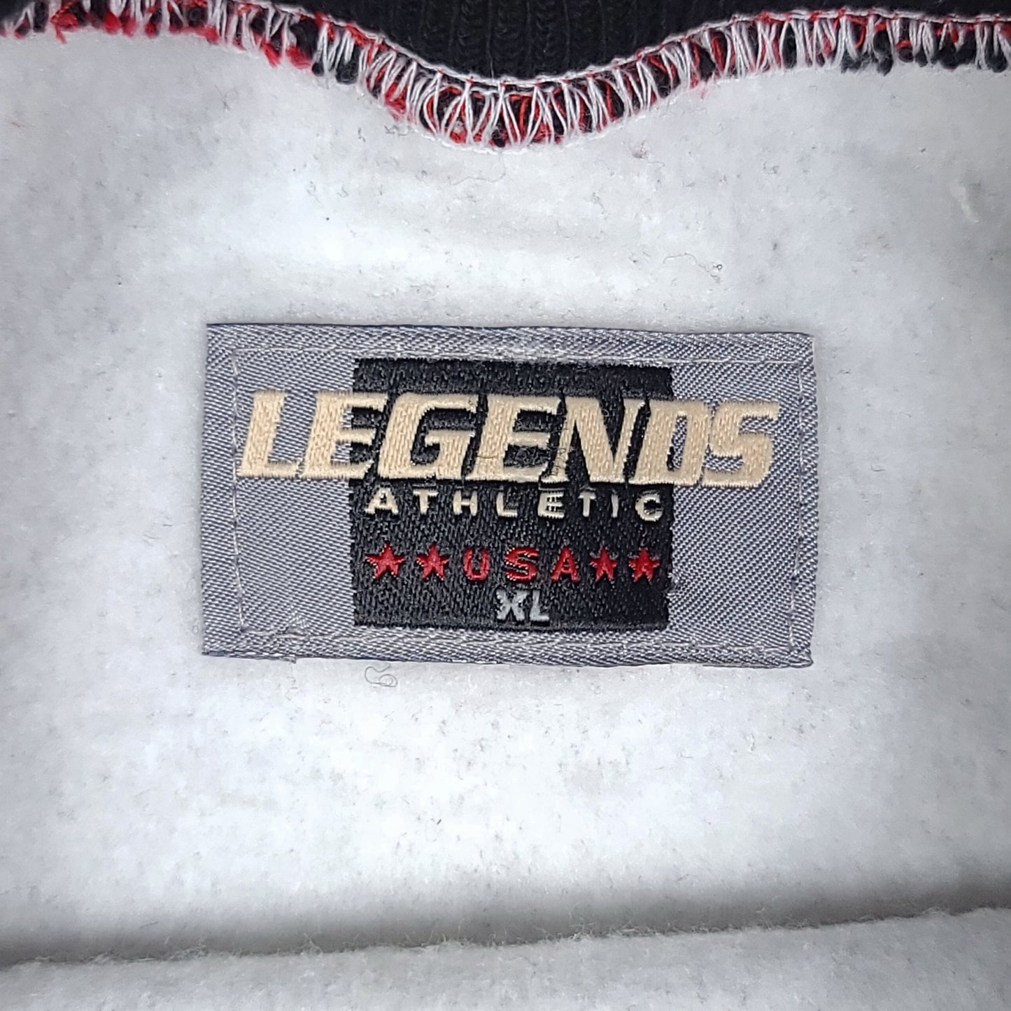 Vintage Chciago Bulls Spell Out 1996 Champs Legends Athletic Sweatshirt