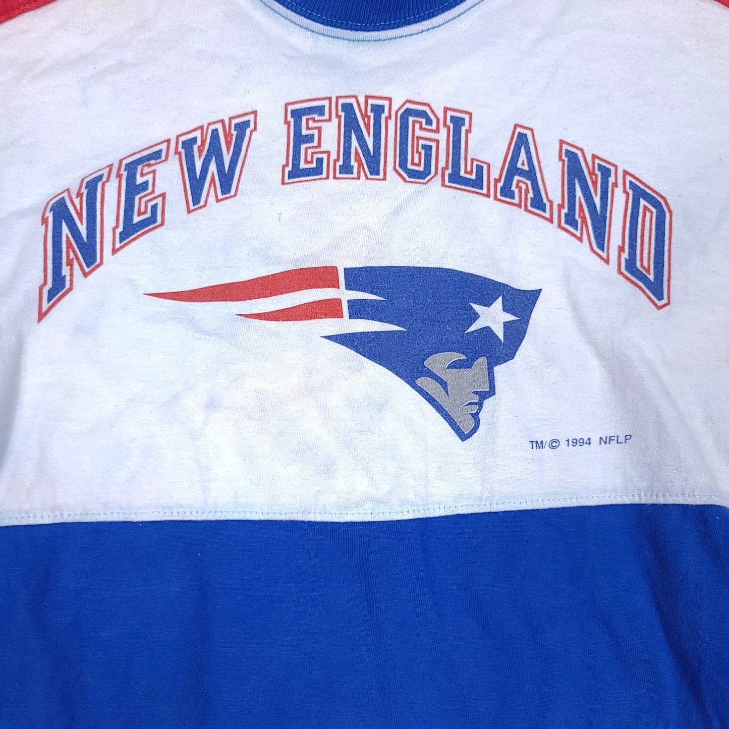 Vintage New England Patriots Logo Athletic Youth Sweatshirt