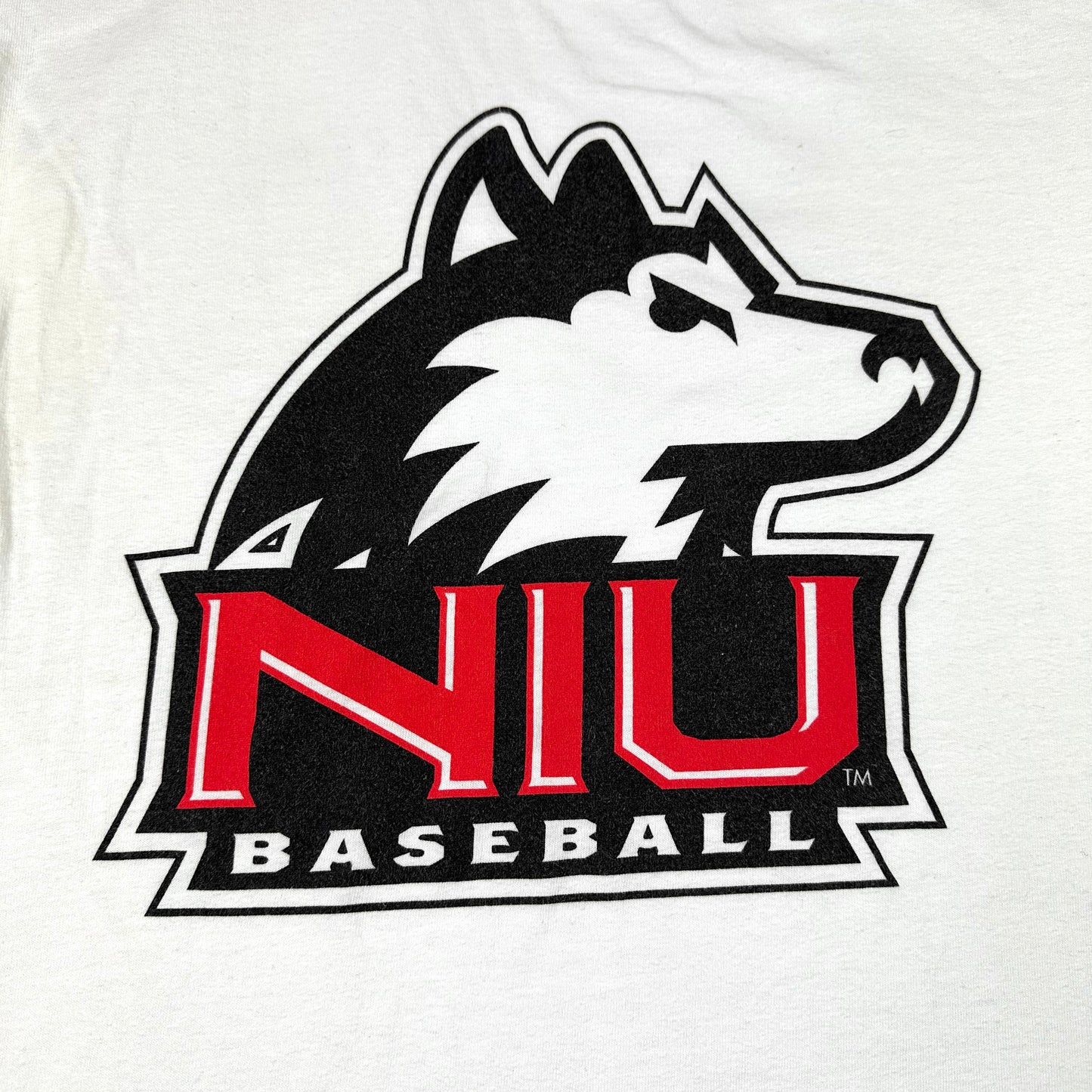 Vintage Northern Illinois University Shirt Gildan Baseball