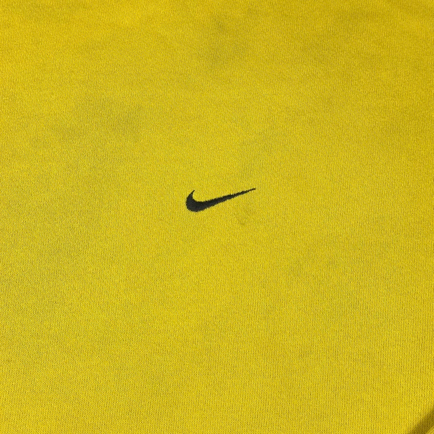 Vintage Nike Sweatshirt Y2K Crewneck Yellow