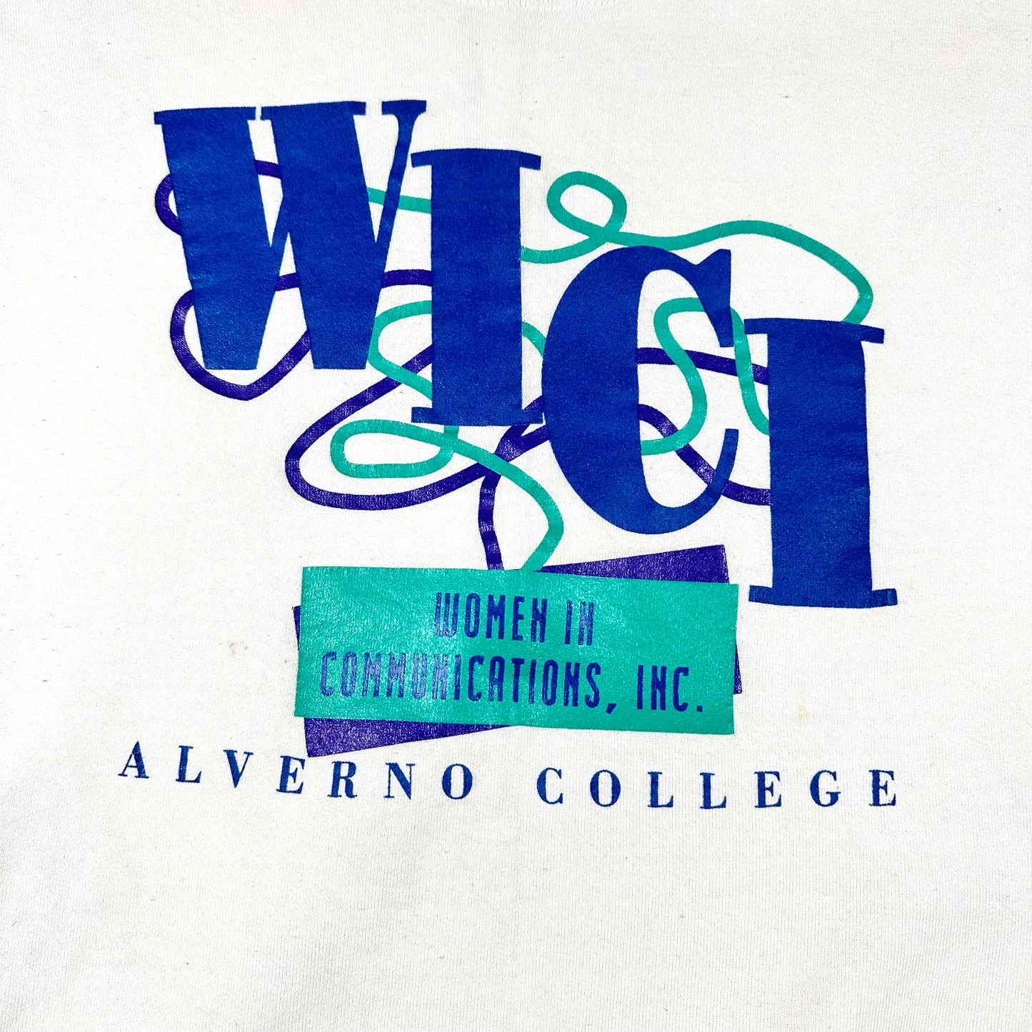 Vintage Alverno College Sweatshirt  Women In Communications