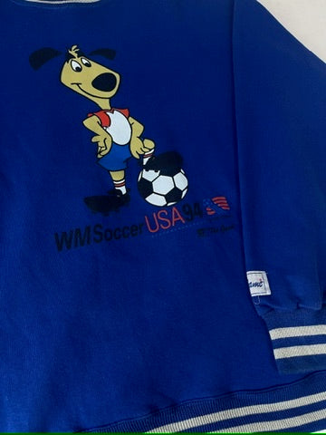 Vintage World Cup Sweatshirt Soccer USA 1994