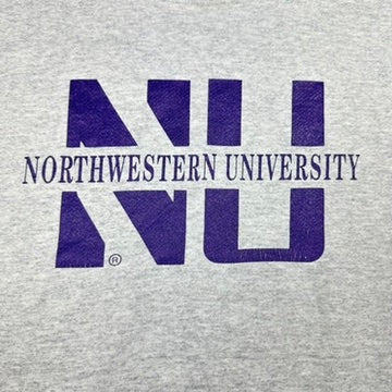 Vintage Northwestern University Gray Tultex Sweatshirt