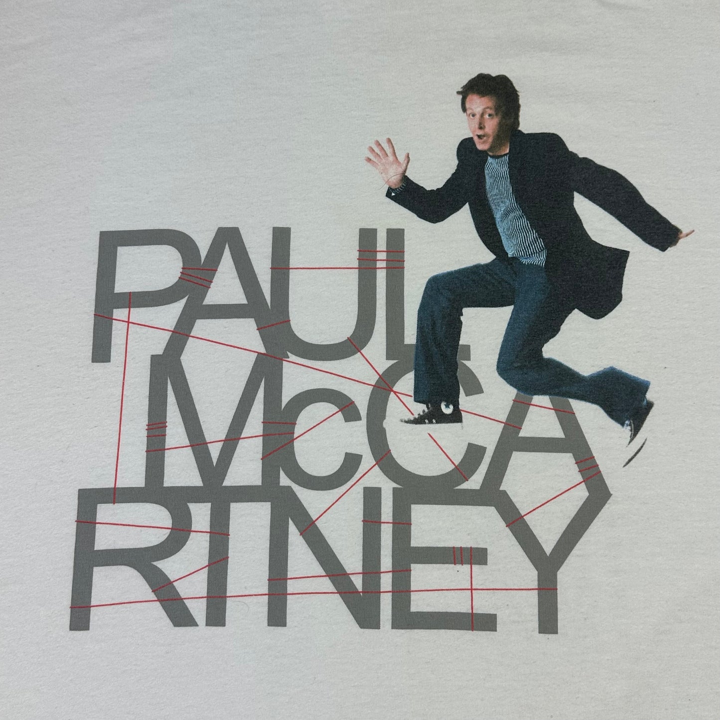 Vintage Paul McCartney White Tour Tee