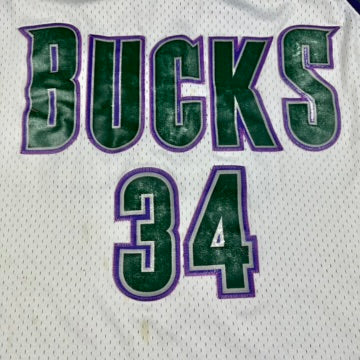 Ray Allen Vintage Milwaukee Bucks Jersey Nike